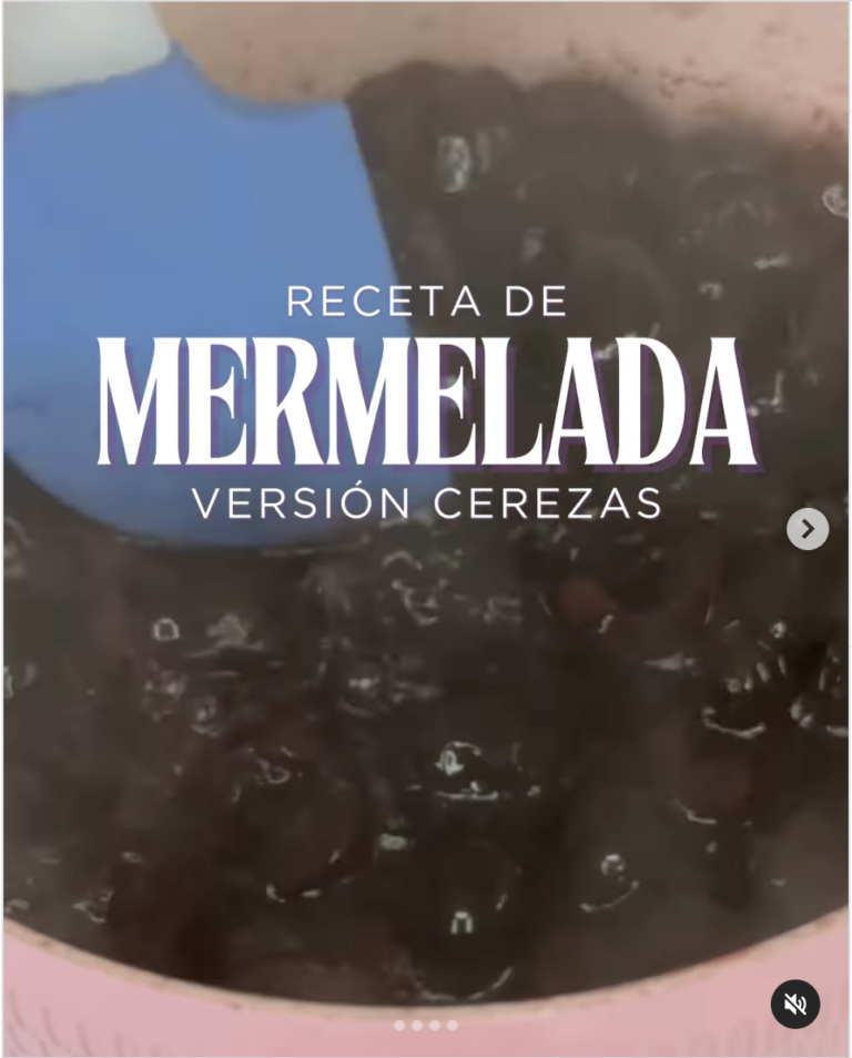 Mermelada de Cerezas